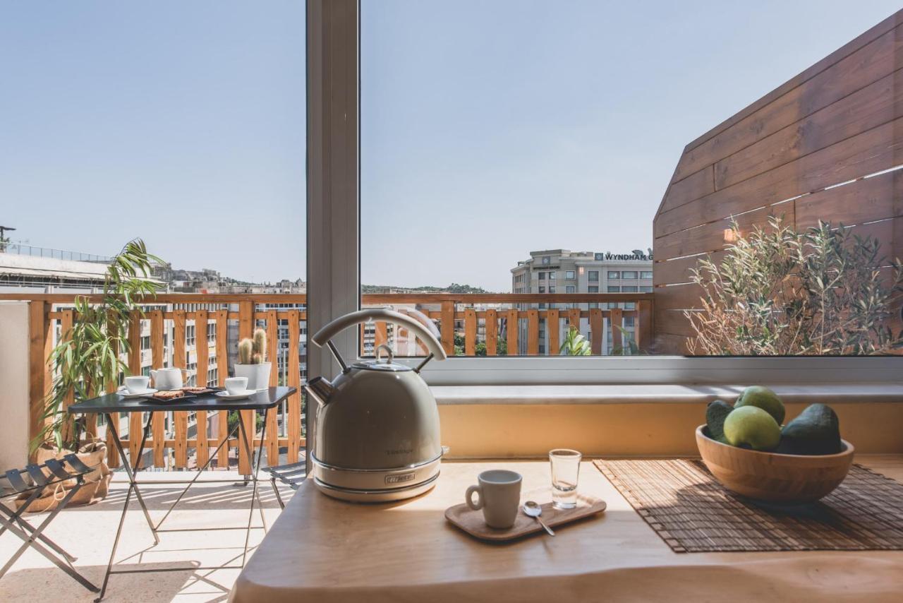 Acropolis View - Living Stone Sapphire Apartment أثينا المظهر الخارجي الصورة